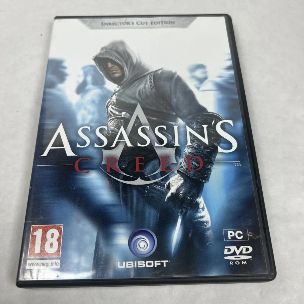 Assassin's Creed PC CD-ROM Original Official Video Game Excellent Condition